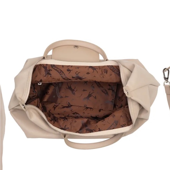 Longchamp Le Pliage Cuir Top Handle Bag CLAY - Picture 6 of 15